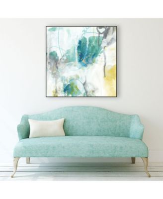 20" x 20" Aquatic Atmosphere II Art Block Framed Canvas