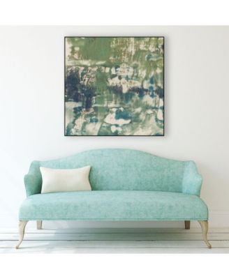 Giant Art 20" x 20" Obscured Horizon I Art Block Framed Canvas