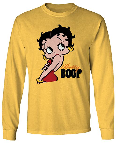 Goodie Betty Boop Long Sleeve Men S Graphic T Shirt Reviews