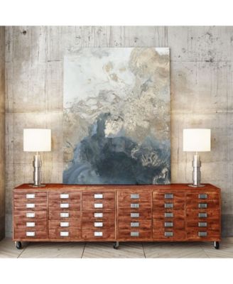 40" x 30" Ocean Splash II Version Museum Mounted Canvas Print