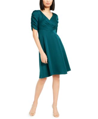Nanette Lepore - Satin Draped Dress