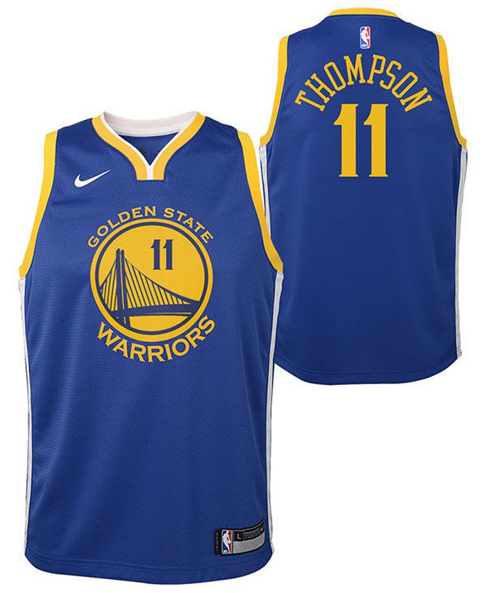 Nike Men's Golden State Warriors Association Klay Thompson Player T-Shirt -  Macy's