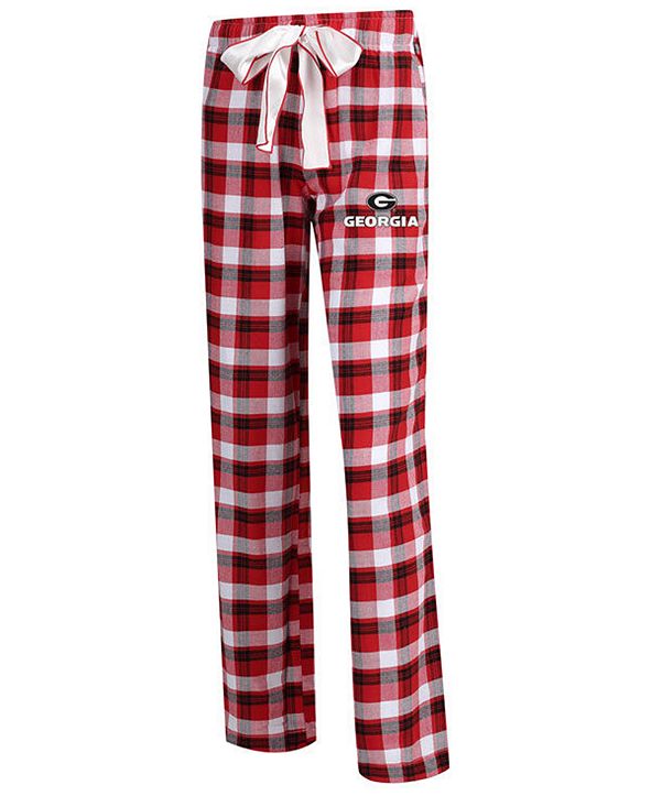 Concepts Sport Women's Georgia Bulldogs Piedmont Flannel Pajama Pants ...