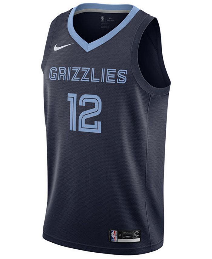 Nike Men's Temetrius Morant Memphis Grizzlies Icon Swingman Jersey - Macy's