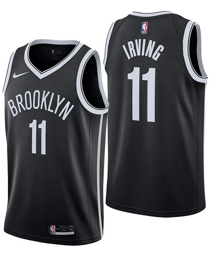 Nike Men's Kyrie Irving Brooklyn Nets Icon Swingman Jersey - Macy's