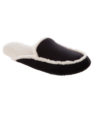 image of Isotoner Microsuede Alex Scuff with 360 Surround Memory Foam Slipper, Online Only