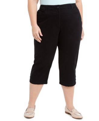 karen scott capris plus size