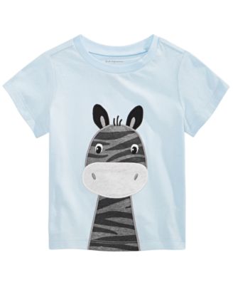 First Impressions - Toddler Boys Zebra-Print T-Shirt