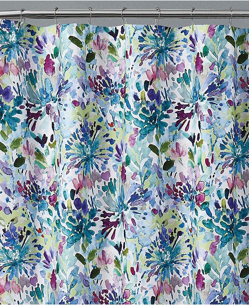 Christian Siriano New York Christian Siriano Dahlia Shower Curtain