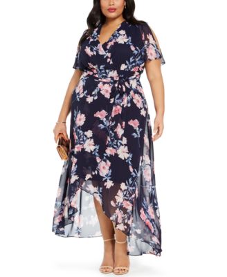high low maxi dresses with sleeves