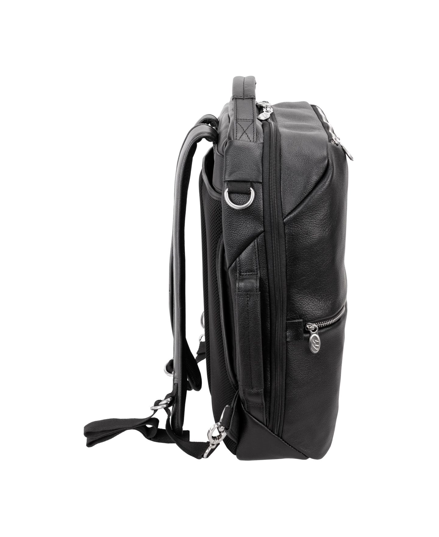Рюкзак McKlein East Side 17" 2-In-1 Laptop Tablet Convertible Travel Cross-Body, цвет: Чёрный — фото 10