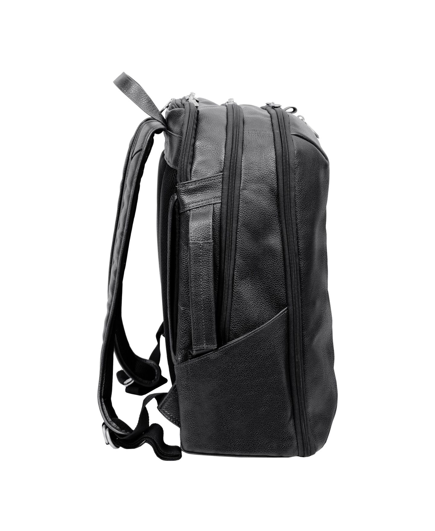 Рюкзак McKlein Englewood 17" Triple Compartment Laptop Tablet Weekend, цвет: Чёрный — фото 10