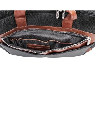 Southport 17" Nylon Dual-Compartment Laptop Tablet Briefcase