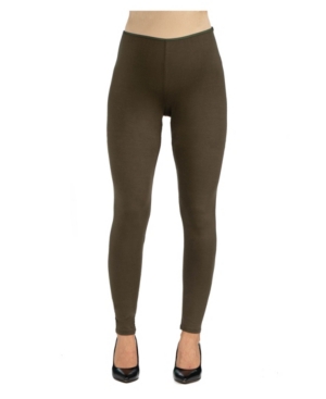 24Seven Comfort Apparel Women's Stretch Ankle Length Maternity Leggings