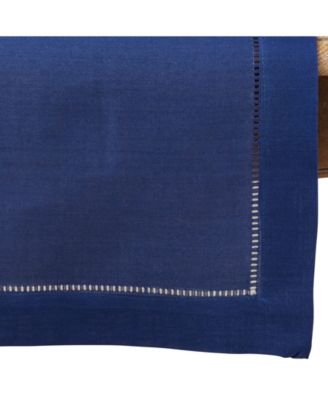 Classic Hemstitch Border Table Runner, 16" x 120"