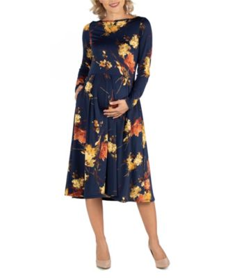 fit n flare midi dress