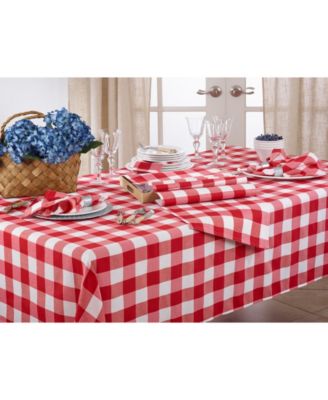Buffalo Plaid Cotton Blend Table Runner