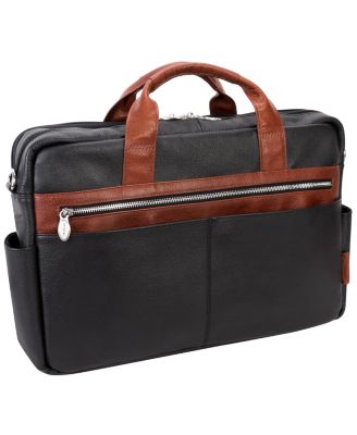 Southport 17" Dual-Compartment Laptop Tablet Briefcase