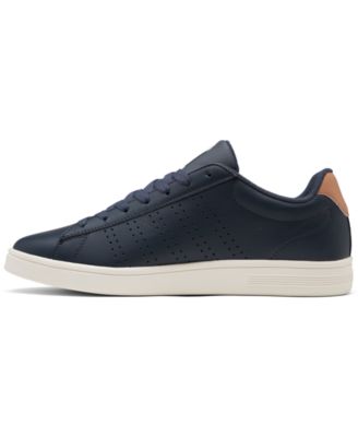 K-Swiss Court Casper Velcro Sneakers For Boys - Classic Leather Kids Shoes