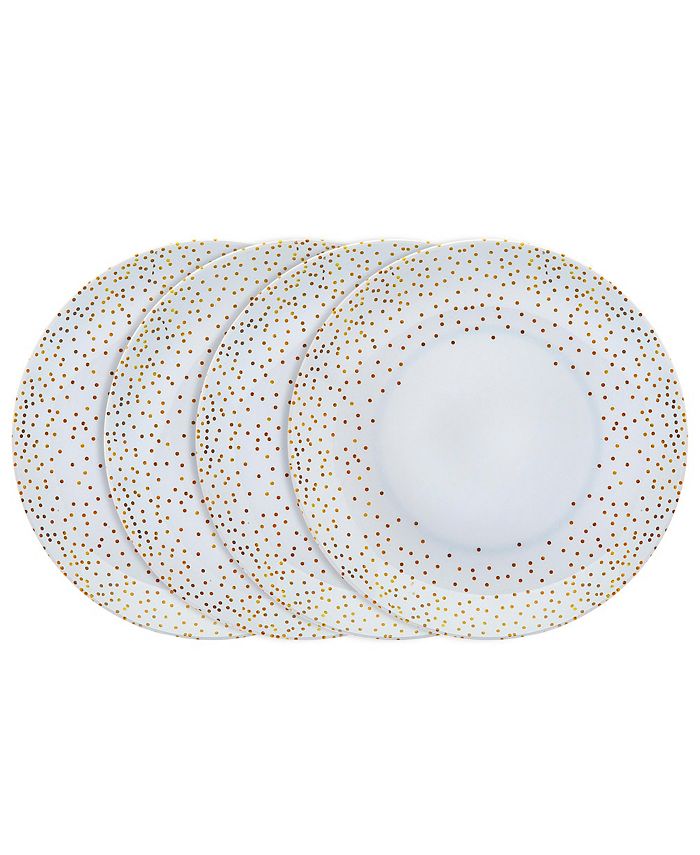 Godinger Alora Melamine Dinner Plate Set of 4 & Reviews Home Macy's