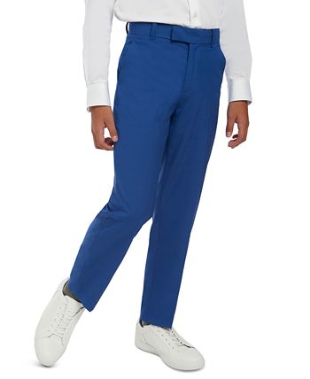 Calvin Klein Big Boys Solid Textured Weave Dress Pants Macy s