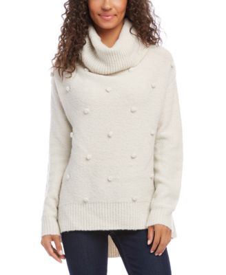 Karen Kane - Pom Pom Turtleneck Sweater