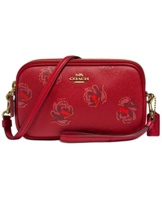 coach floral sadie crossbody