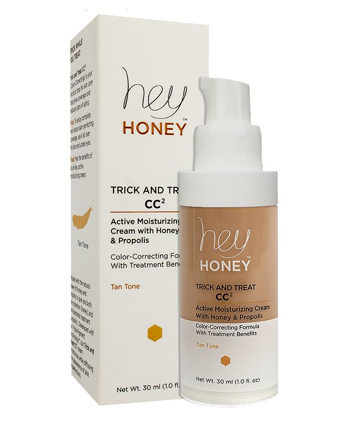 Hey Honey Trick and Treat CC Cream Active Moisturizing Color Correcting