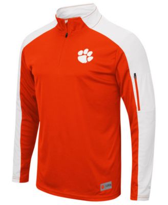 clemson men's quarter zip