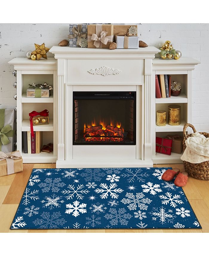Mohawk Snowflakes Accent Rug, 30" x 50" Macy's