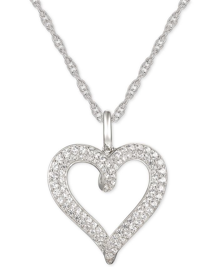 Bridge diamond discount pendant macy's