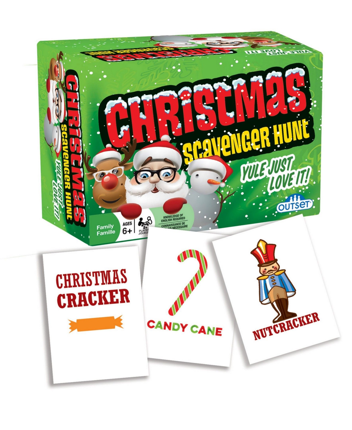 Outset Media Christmas Scavenger Hunt Game - Yule Just Love It