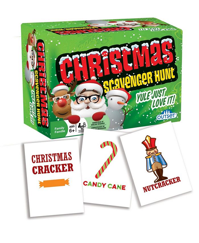 MasterPieces Puzzles Outset Media Christmas Scavenger Hunt Game - Yule ...