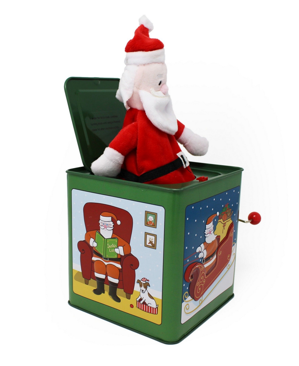 Jack Rabbit Creations Inc. Santa Clause Jack In The Box Toy In Multi
