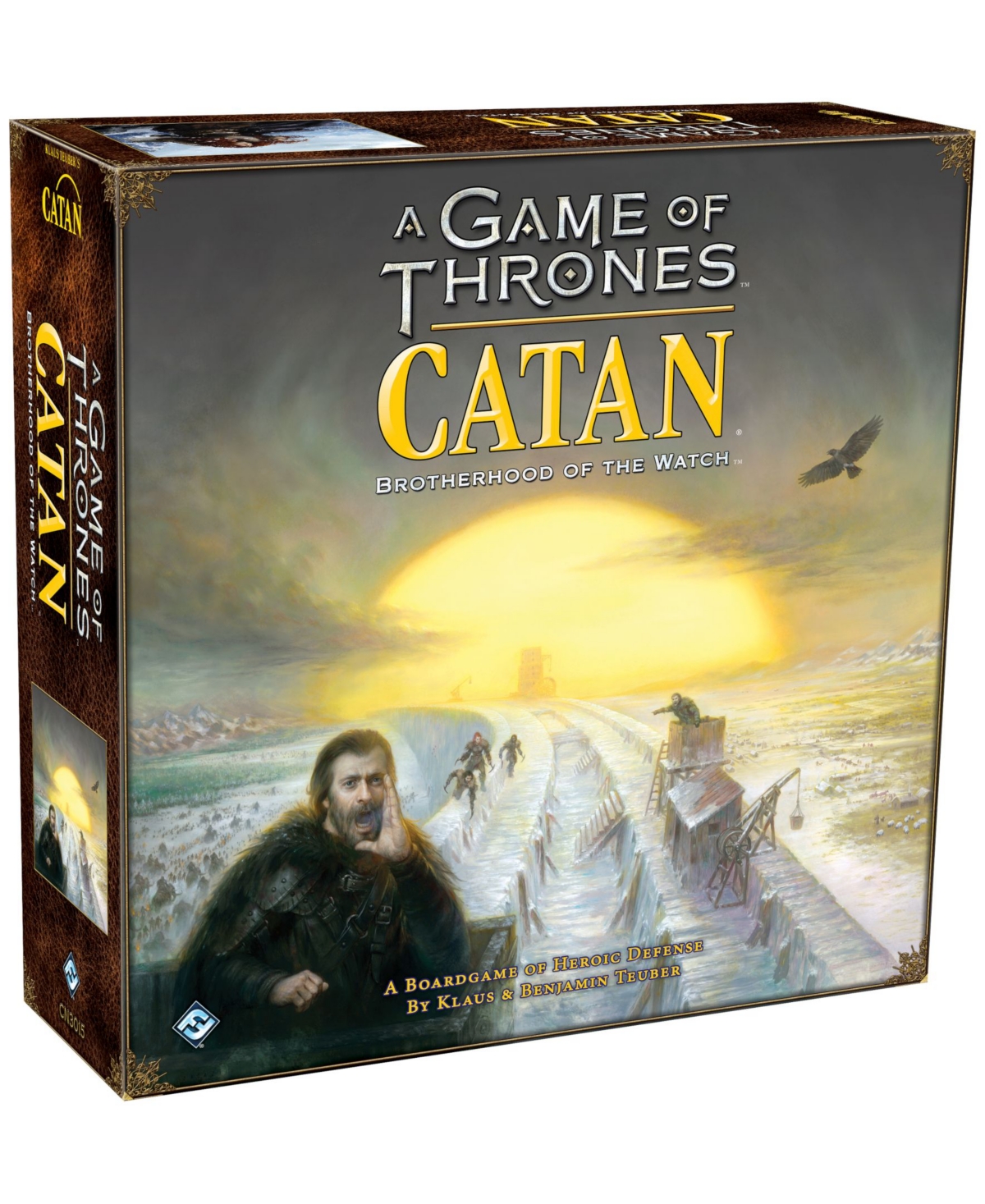 Catan Asmodee Editions A Game Of Thrones - Brotherhood Of The Watch In Multi