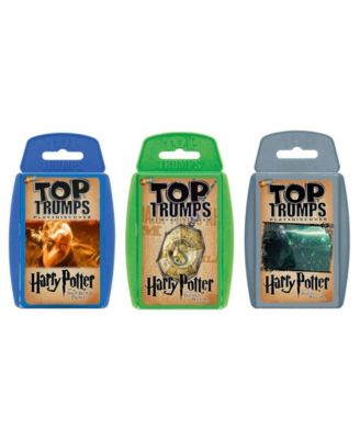 Top Trumps Card Game Bundle - Harry Potter Ii - Later Stories Half Blood Prince, Deathly Hallows Part 1, Deathly Hallows Part 2