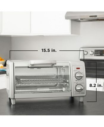 BLACK+DECKER 4 Slice Air Fry Toaster Oven - TO1747SSG 1 ct
