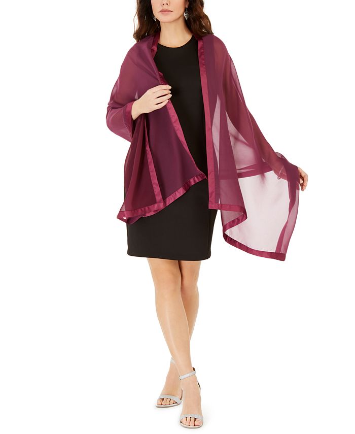 Chiffon evening wrap sales