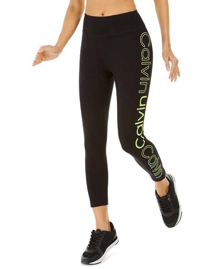 Calvin Klein Logo High-Waist Leggings & Reviews Pants & Capris - Women - Macy's