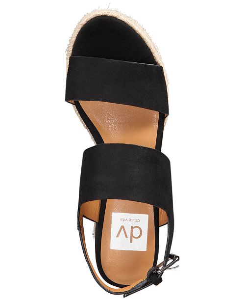 dv platform sandals