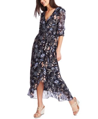 flowy wrap dress