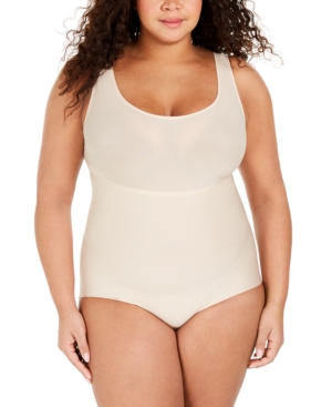 image of Spanx Women-s Plus Size Thinstincts Bodysuit 10224R