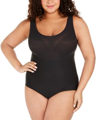 plus size spanx bodysuit