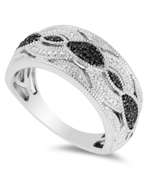 image of Diamond (1/6 ct. t.w.) Vintage Ring in Sterling Silver