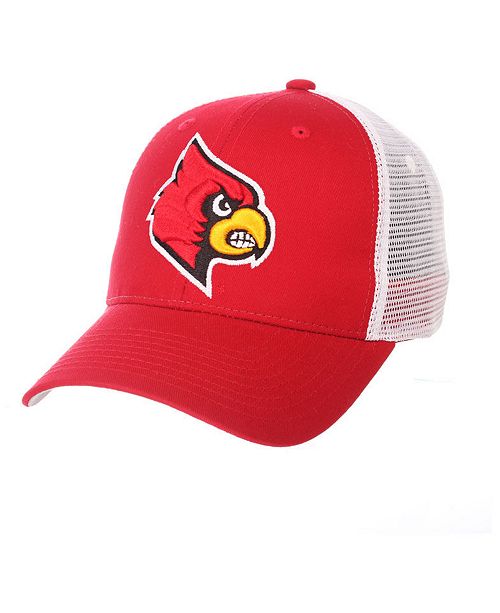 Zephyr Louisville Cardinals Big Rig Mesh Snapback Cap Reviews Sports Fan Shop By Lids Men Macy S