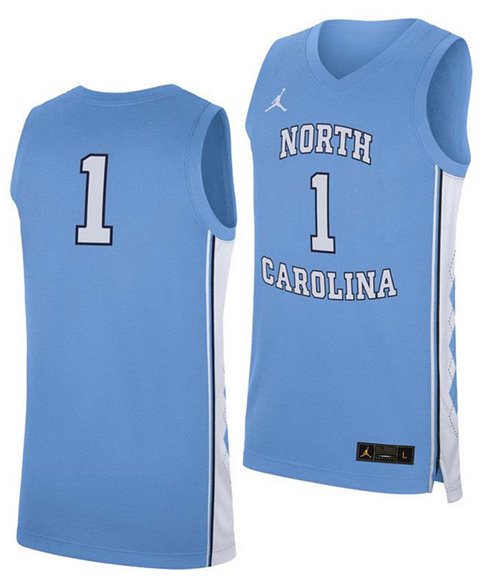 North Carolina Tar Heels Jersey Name and Number Customizable College Basketball Jerseys Replica White