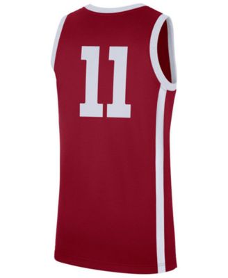 Nike Men's Oklahoma Sooners Replica Basketball Road Jersey