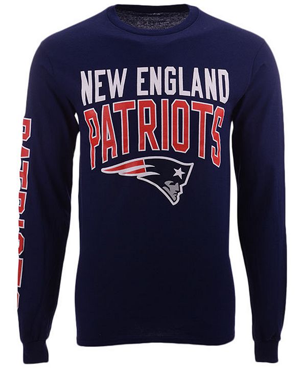 Authentic NFL Apparel Men's New England Patriots Zone Read Long Sleeve ...