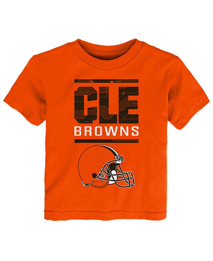 Outerstuff Little Boys Cleveland Browns Graph Repeat T-Shirt - Macy's