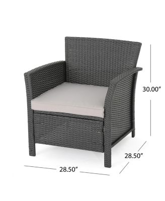 St. Lucia Outdoor Club Chair (Set of 2)